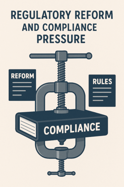 Regulatory reform and compliance pressure
